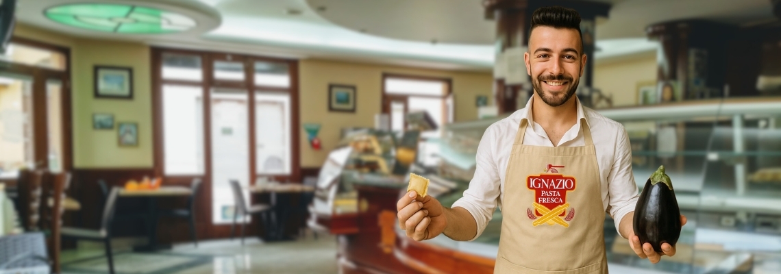 2kg di Ravioli di Melanzane Artigianali